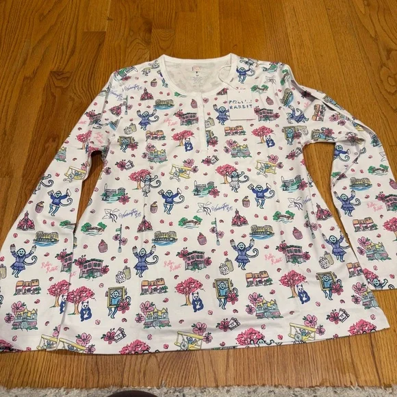 New with tags Roller Rabbit Washington DC Georgetown limited edition pajamas. - Picture 5 of 8